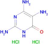 2,5,6-triamino-3,4-dihydropyrimidin-4-one dihydrochloride