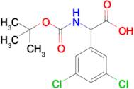 2-((tert-Butoxycarbonyl)amino)-2-(3,5-dichlorophenyl)acetic acid