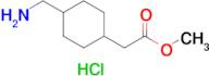 Methyl 2-(4-(aminomethyl)cyclohexyl)acetate hydrochloride