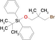 (3-Bromo-2,2-dimethylpropoxy)(tert-butyl)diphenylsilane