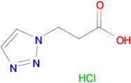 3-(1H-1,2,3-Triazol-1-yl)propanoic acid hydrochloride