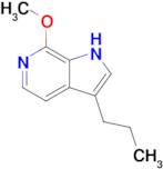 7-Methoxy-3-propyl-1H-pyrrolo[2,3-c]pyridine