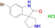 6-Bromospiro[indoline-3,3'-pyrrolidin]-2-one hydrochloride