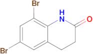 6,8-Dibromo-3,4-dihydroquinolin-2(1H)-one