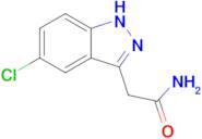 2-(5-Chloro-1H-indazol-3-yl)acetamide