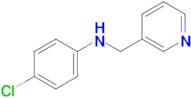 4-Chloro-N-(pyridin-3-ylmethyl)aniline