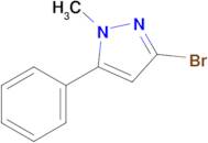 3-Bromo-1-methyl-5-phenyl-1H-pyrazole