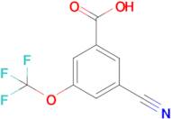 3-Cyano-5-(trifluoromethoxy)benzoic acid