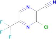 3-Chloro-5-(trifluoromethyl)pyrazine-2-carbonitrile