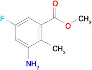 Methyl 3-amino-5-fluoro-2-methylbenzoate