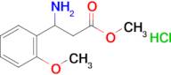 Methyl 3-amino-3-(2-methoxyphenyl)propanoate hydrochloride