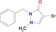 2-Benzyl-4-bromo-1-methyl-1H-pyrazol-3(2H)-one