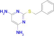 2-(Benzylthio)-4,6-pyrimidinediamine