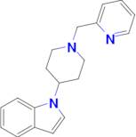 1-{1-[(pyridin-2-yl)methyl]piperidin-4-yl}-1H-indole