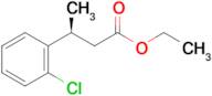 (S)-Ethyl 3-(2-chlorophenyl)butanoate