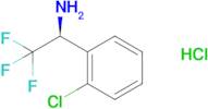 (S)-1-(2-Chlorophenyl)-2,2,2-trifluoroethanamine hydrochloride