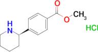 (R)-Methyl 4-(piperidin-2-yl)benzoate hydrochloride