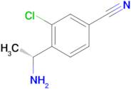 (R)-4-(1-Aminoethyl)-3-chlorobenzonitrile