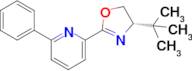 (S)-4-(tert-Butyl)-2-(6-phenylpyridin-2-yl)-4,5-dihydrooxazole