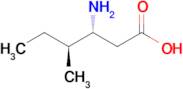 (3R,4S)-3-Amino-4-methylhexanoic acid