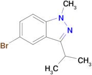 5-Bromo-3-isopropyl-1-methyl-1H-indazole