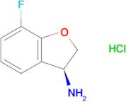 (S)-7-Fluoro-2,3-dihydrobenzofuran-3-amine hydrochloride