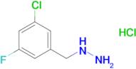 (3-Chloro-5-fluorobenzyl)hydrazine hydrochloride