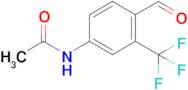 N-(4-Formyl-3-(trifluoromethyl)phenyl)acetamide