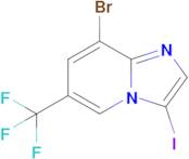 8-Bromo-3-iodo-6-(trifluoromethyl)imidazo[1,2-a]pyridine