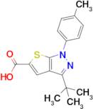 3-(tert-Butyl)-1-(p-tolyl)-1H-thieno[2,3-c]pyrazole-5-carboxylic acid