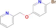 2-BROMO-5-(PYRIDIN-2-YLMETHOXY)PYRIDINE