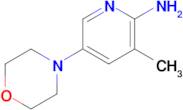 3-Methyl-5-(morpholin-4-yl)pyridin-2-amine