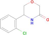 5-(2-Chlorophenyl)morpholin-3-one