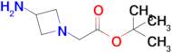 tert-Butyl 2-(3-aminoazetidin-1-yl)acetate