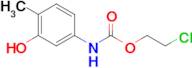 2-Chloroethyl (3-hydroxy-4-methylphenyl)carbamate