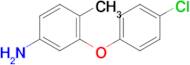 3-(4-Chlorophenoxy)-4-methylaniline