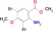 Methyl 2-amino-3,5-dibromo-4-methoxybenzoate