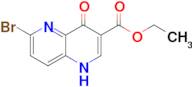 ethyl 6-bromo-4-oxo-1,4-dihydro-1,5-naphthyridine-3-carboxylate