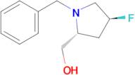 ((2R,4S)-1-Benzyl-4-fluoropyrrolidin-2-yl)methanol