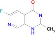 6-fluoro-2-methyl-1H,4H-pyrido[3,4-d]pyrimidin-4-one