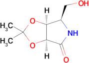 (3aS,6R,6aS)-6-(Hydroxymethyl)-2,2-dimethyltetrahydro-4H-[1,3]dioxolo[4,5-c]pyrrol-4-one