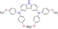 N,N,N',N'-Tetrakis(4-methoxyphenyl)-9H-carbazole-3,6-diamine