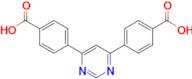 4,6-Di(4-carboxyphenyl)pyrimidine