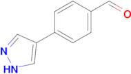 4-(1H-Pyrazole-4-yl)benzaldehyde
