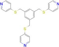 1,3,5-Tris((pyridin-4-ylthio)methyl)benzene