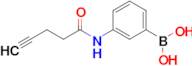 (3-(Pent-4-ynamido)phenyl)boronic acid