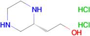 (R)-2-(Piperazin-2-yl)ethan-1-oldihydrochloride