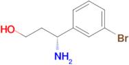 (R)-3-Amino-3-(3-bromophenyl)propan-1-ol