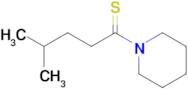 4-Methyl-1-(piperidin-1-yl)pentane-1-thione