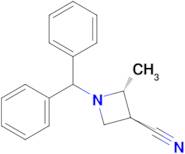 (2R,3S)-1-Benzhydryl-2-methylazetidine-3-carbonitrile